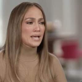 Jennifer Lopez, în lacrimi, la o emisiune TV