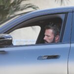 Ben Affleck, la volanul mașinii sale luxoase